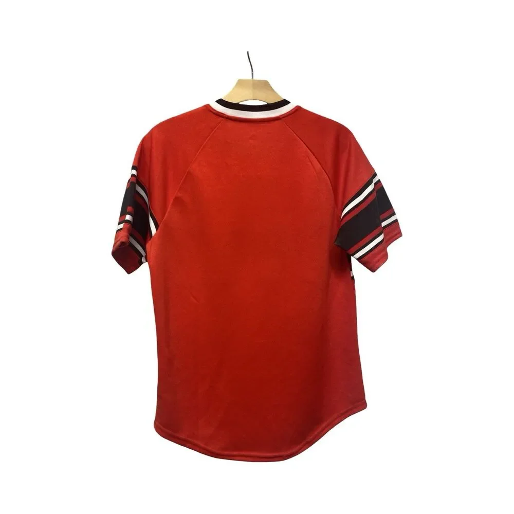 Chicago Bulls Jersey Men's Court Yard Short Sleeve Shirt Size Small